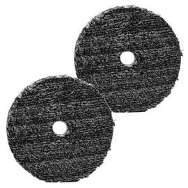 Buff and Shine - Almohadilla de microfibra de fibra URO para compuestos de automóviles, cortar, pulir, encerar y pulir, compatible con pulidor orbital de tiro largo, alta acción, doble acción y