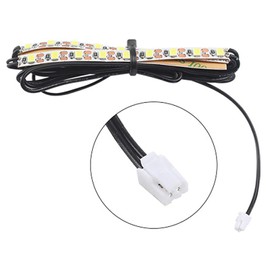 3D Printer Accessories - LED Light for Bambulab P1P/P1S/X1/X1C- 5V 12W, 110cm/43in Wire, 7.5cm/2.95in Light, Three Sections Spaced 30cm/11.8in Apart - Perfect for 3D Printing (LED P1P/P1S)