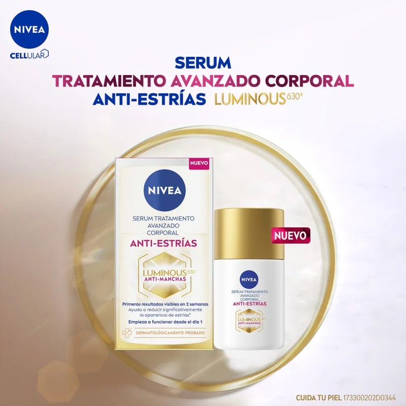NIVEA Luminous630® Serum Aceite Corporal Anti-estrías 100ml