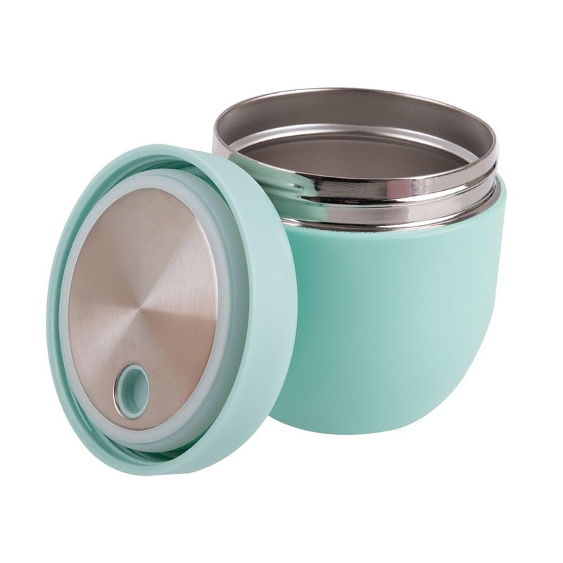 Oasis 470ml Stainless Steel Double Wall Insulated Food Pod Lunch