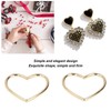 Keychain Accessories Heart Shaped Individual Color Elegant Design Simple Firm