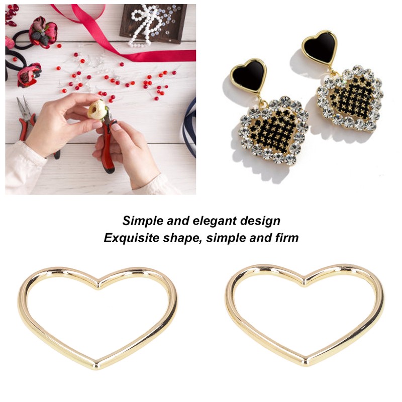 Keychain Accessories Heart Shaped Individual Color Elegant Design Simple Firm