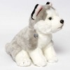 Husky Smilla Alaskan Malamute Sitting Cuddly Toy Plush Dog Plush