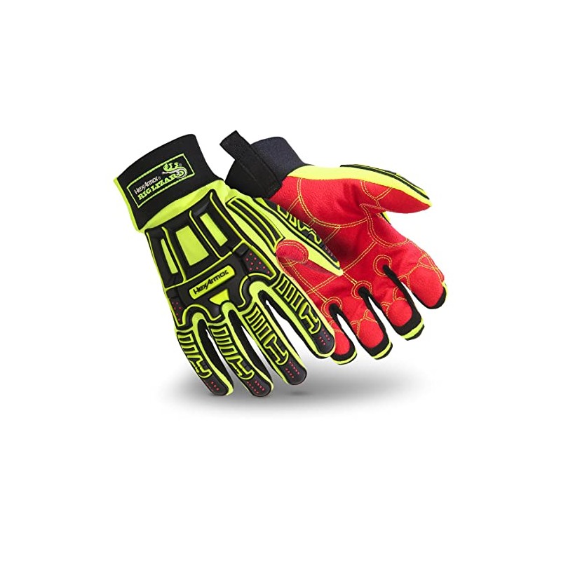 HexArmor Cut Resistant Impact Protection Reinforced Palm Work Gloves |