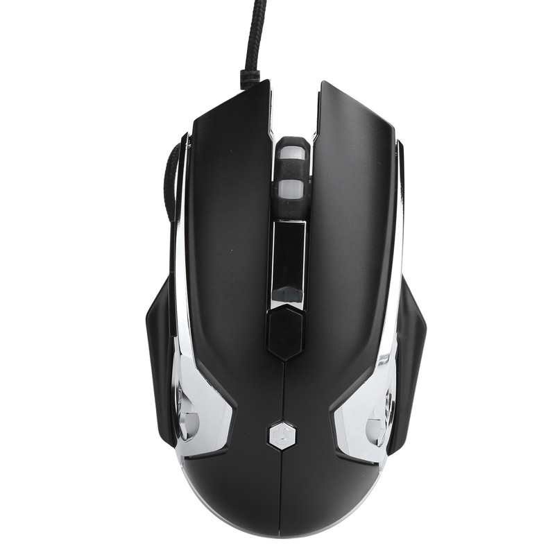 AJAZZ Wired Mouse 6 Button 4Speed DPI Adjustable Plug in