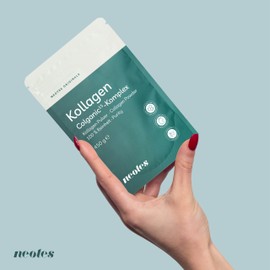 Colganic Kollagen Pulver 450g - Kollegenhydrolysat aus bioaktiven Kollagenpeptiden Typ 1,3 freilebender Weidekühe - 100% reines Nahrungsergänzungsmittel aus Collageprotein ohne Zusatzstoffe - neotes