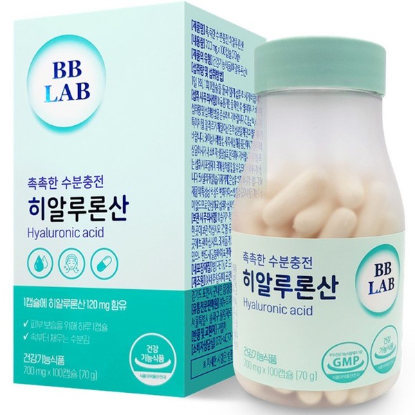 Nutri BB Lab moisturizing hyaluronic acid, 100 capsules, 1 piece