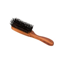 Long Hair Brush Wild Boar Bristle Plum Wood for Natural Hair Care