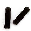 Foam M/H/S Grips + Handlebar Plugs for BROMPTON BLACK
