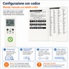 Telecomando Universale per Climatizzatore Condizionatore 1000 in 1 universale LCD