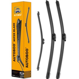 OEM Windshield Wiper Blade Replacement for Mini Cooper Countryman 2017 2018 2019 2020 2021 2022 2023 Original Equipment All-Season Rear Wiper Blade Set 23+21+10 (Set of 3)