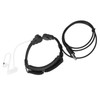 Telescopic Throat Vibration Microphone Earphone Headphone for Walkie Talkie Radio