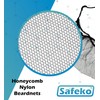 SAFEKO Disposable Honeycomb Nylon Beard Nets | Breathable, Durable |
