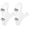 Lightsaber Wall Mounted Rack Transparent Lightsaber Wall Mount Display Stand