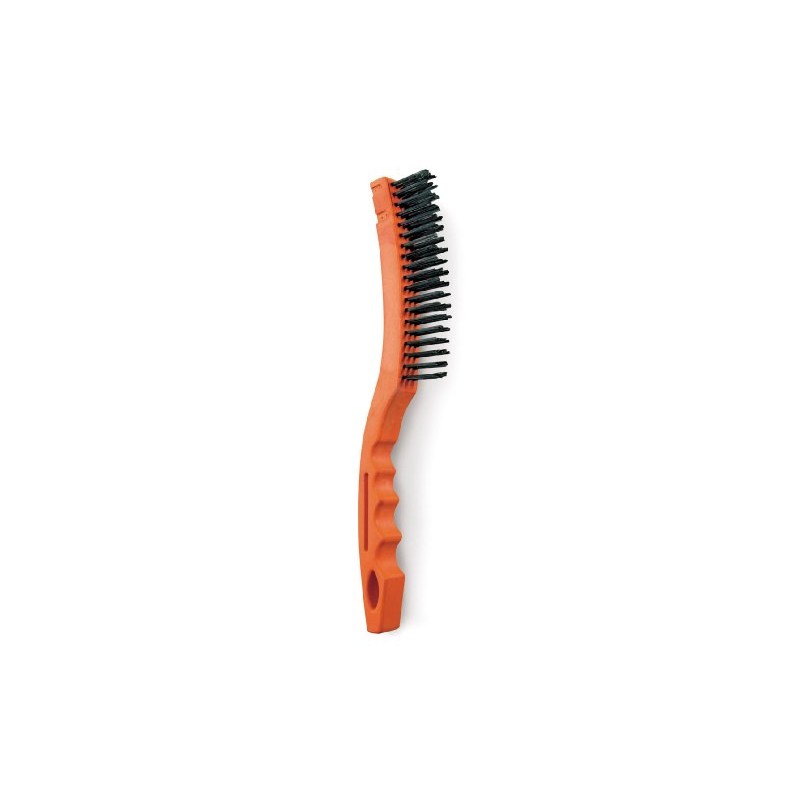 Hobart 770101 Long Handled Wire Brush, Carbon Steel