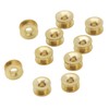 NIUQIUP Brass Trimmer Head Eyelets (10-Pack) - Durable Replacement Sleeves
