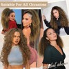 CHRSHN Drawstring Ponytail Extension 24 Inch Long Kinky Curly Pony