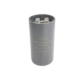 189-227 uf/MFD Round Motor Start Capacitor 110-125 VAC ±20% 50/60 Hz AC Electric Universal Fit for Fan Start and Cool or AC Motor Run or Heat Pump Air Conditioner.