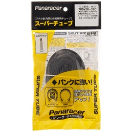 Panaracer 0TW728-32F-SP Super Tube [W/O 700x28-32C] Presta Valve (1.3 inches (34 mm)