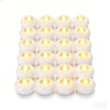 24 Pack 2" Flameless LED Floating Candles Battery Powered, Flickering,