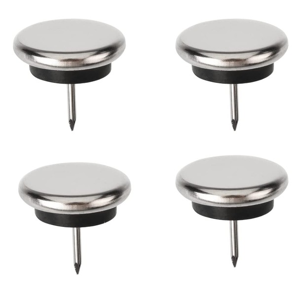 Juvielich Felt Pad Nails Round Heavy Duty Nail-on Felt Pad