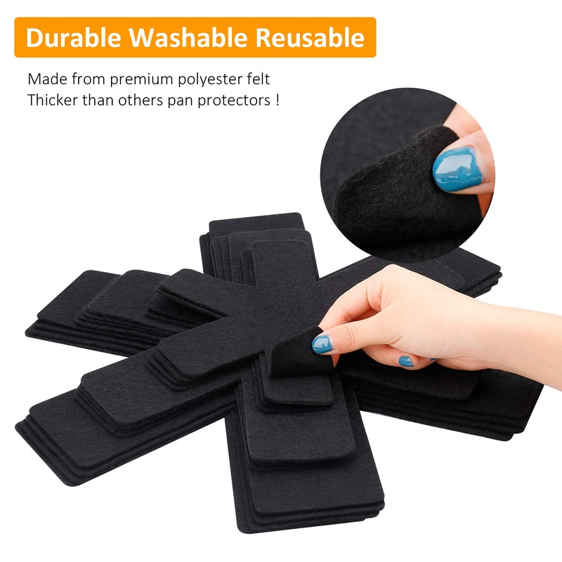 Pan Protectors, Stacking Protection, Pan Protector, Pot Protector, Adjustable Size