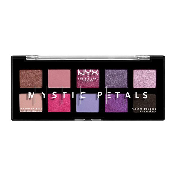 NYX PROFESSIONAL MAKEUP Mystic Petals Shadow Palette, Midnight Orchid