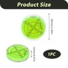 Bullseye Bubble Spirit Level Large Acrylic, 60mm Circular Spirit Level