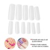 Uñas postizas naturales, 500 piezas de puntas de uñas profesionales