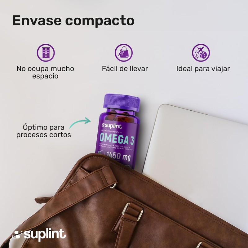 Suplemento de Omega 3 3420 MG con Vitamina E |