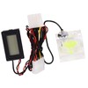 G1 4 Inline Pc Water Cooling Flow Meter Temperature Flow