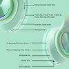 Gaming Headset, Noise Reduction Foldable Over Ear Headphones with RGB
