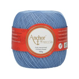 Anchor 4770016-00130 Crochet Yarn, 100% Cotton, 130, Thickness 16, 163 g
