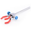 FunChem 3 Prong Dual Adjustable Clamp, Lab Clamp 3 Prong