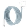 GJWSGAO Magnetic 3 Cable 140W PD Braided Nylon for MacBook