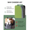 Cat Scratch Couch Furniture Protector, Adhesive Cat Scratch Pad Deterrent