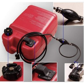 SING F LTD 195cm Fuel Line Hose Oil Tube Tank Primer Bulb Connector for Yamaha Mercury