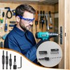 Drill Sets, 13 Pieces Hinge Drill Bit Set, Self-Centering Hole
