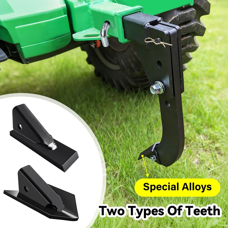 Heavy Duty Hitch Mounted Trencher 3 Point Hitch Subsoiler Lawn