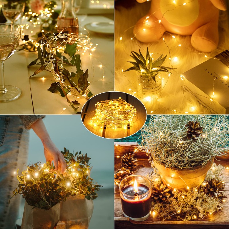 Brightown 24 Pack Fairy Lights Battery Operated - 7Ft 20