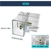cezelux 2 Pack Hexagon Garage Light Connectors 90° L-Connector 2