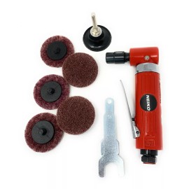NEIKO  Heavy Duty 1/4-inch Angle Air Die Grinder 7 Pc Combo Kit