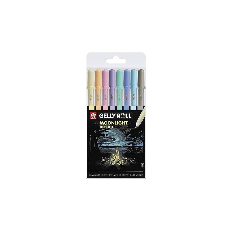 Gelly Moonlight Pastel Set 8
