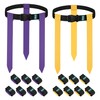 Hilhook Flag Football Belts, 14 Player Flag Football Set with