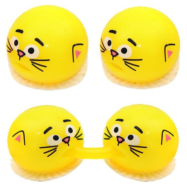 Vomiting Egg Vomiting Stress Ball, Round Vomiting Egg Yolk Egg,