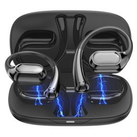 Language Translator Earbuds, Two Way Real-time Translation Device with 138 Languages Online Voice Translation, Digital Display, High Accuracy G57 (Deep Black)