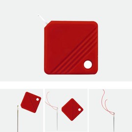 Needle Threader, 4 Pieces Plastic Threader, Sewing Needles Threader, Needle Threader, Hand Machine Sewing Threader Tool, for Hand Sewing, Cross Stitch