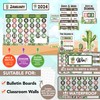 Decorably 137 Pcs Class Calendar for Classroom Elementary Set -