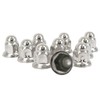 Mytee Products Stainless Steel Lug Nut Covers, 2"(H) (Set of