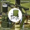 TIMBER RIDGE Oversized Folding Camping Chair High Back Heavy Duty